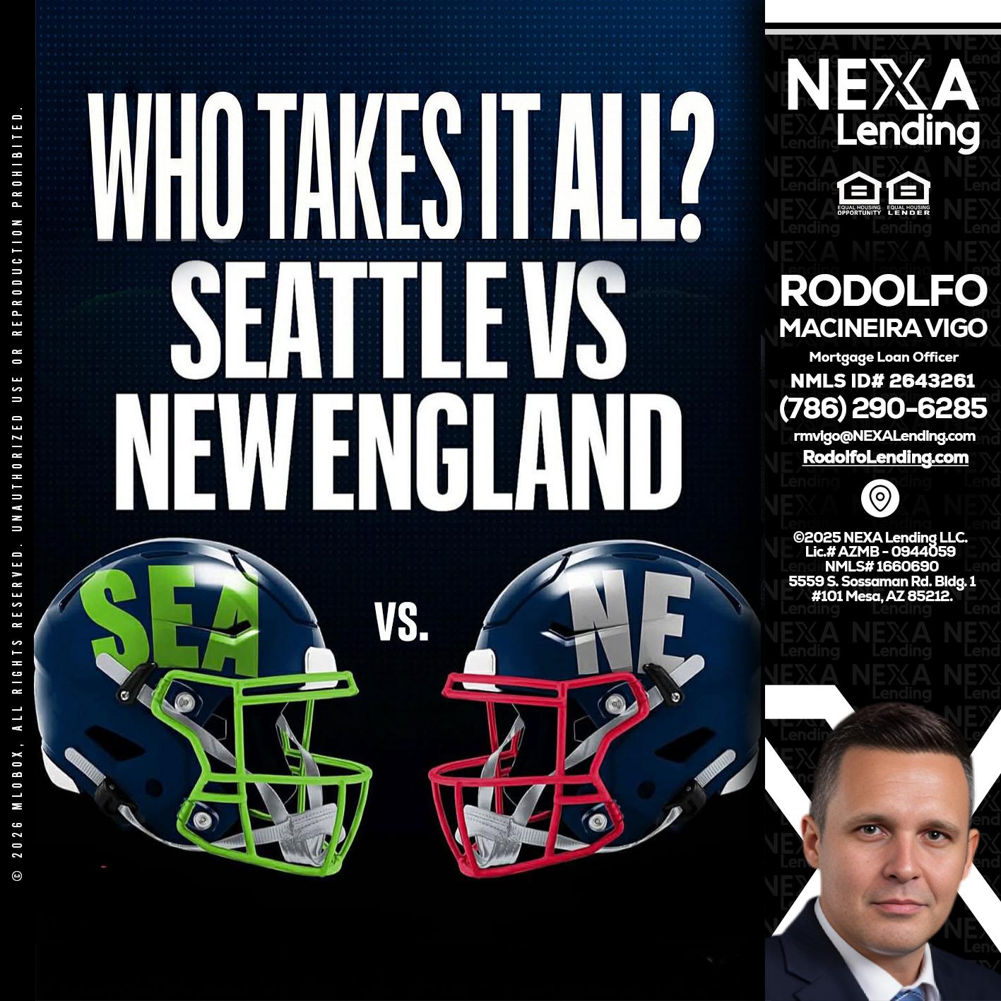 WHO TAKE IT ALL? - Rodolfo Macineira Vigo -Mortgage Loan Officer