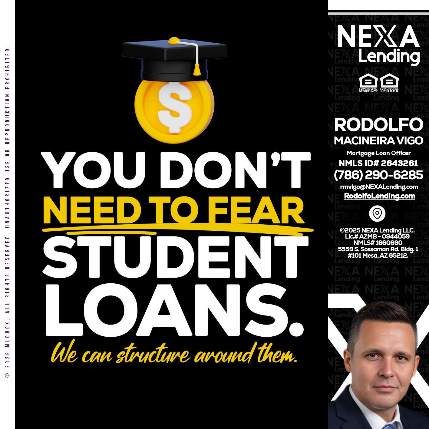 YOU DONT NEED - Rodolfo Macineira Vigo -Mortgage Loan Officer