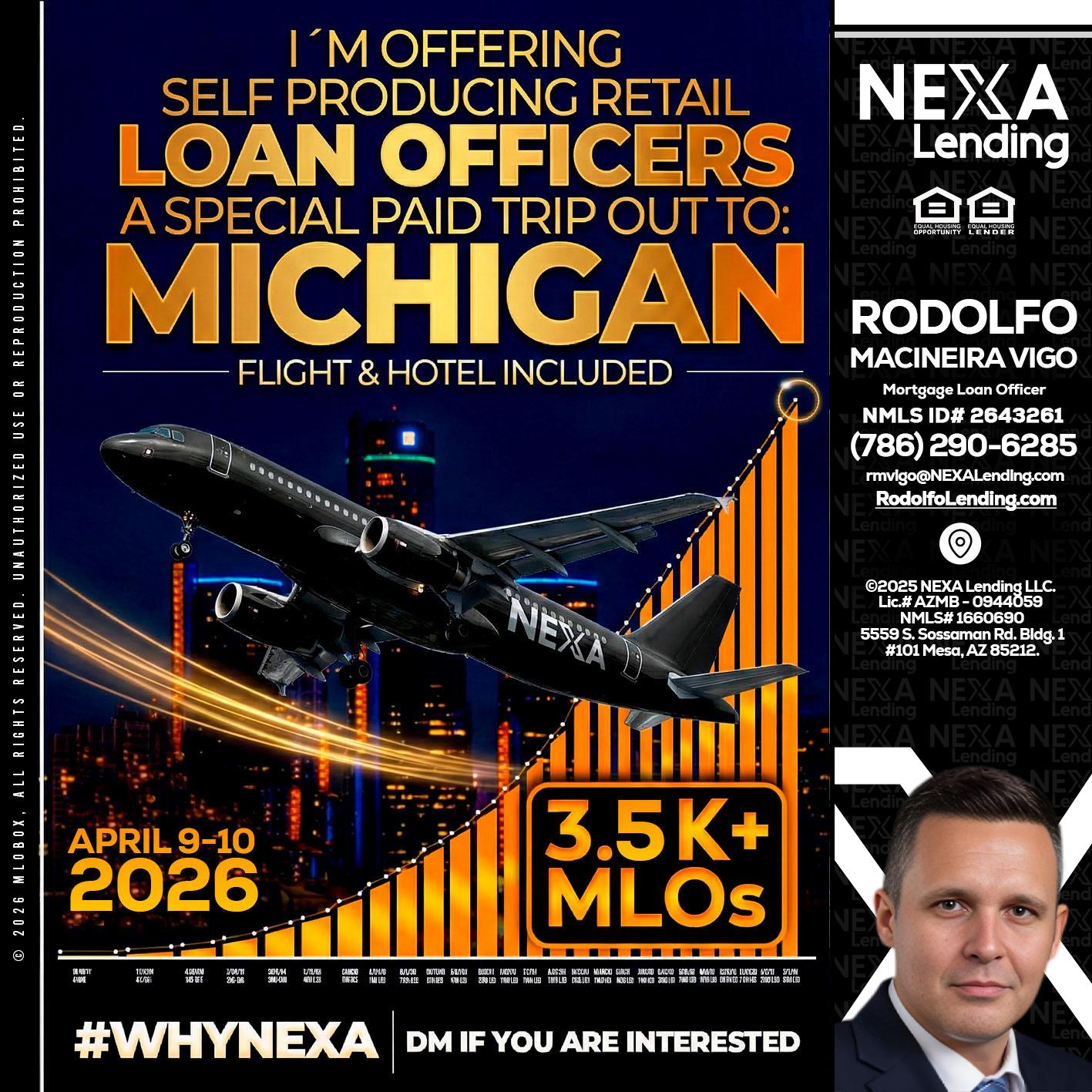 3.5K - Rodolfo Macineira Vigo -Mortgage Loan Officer