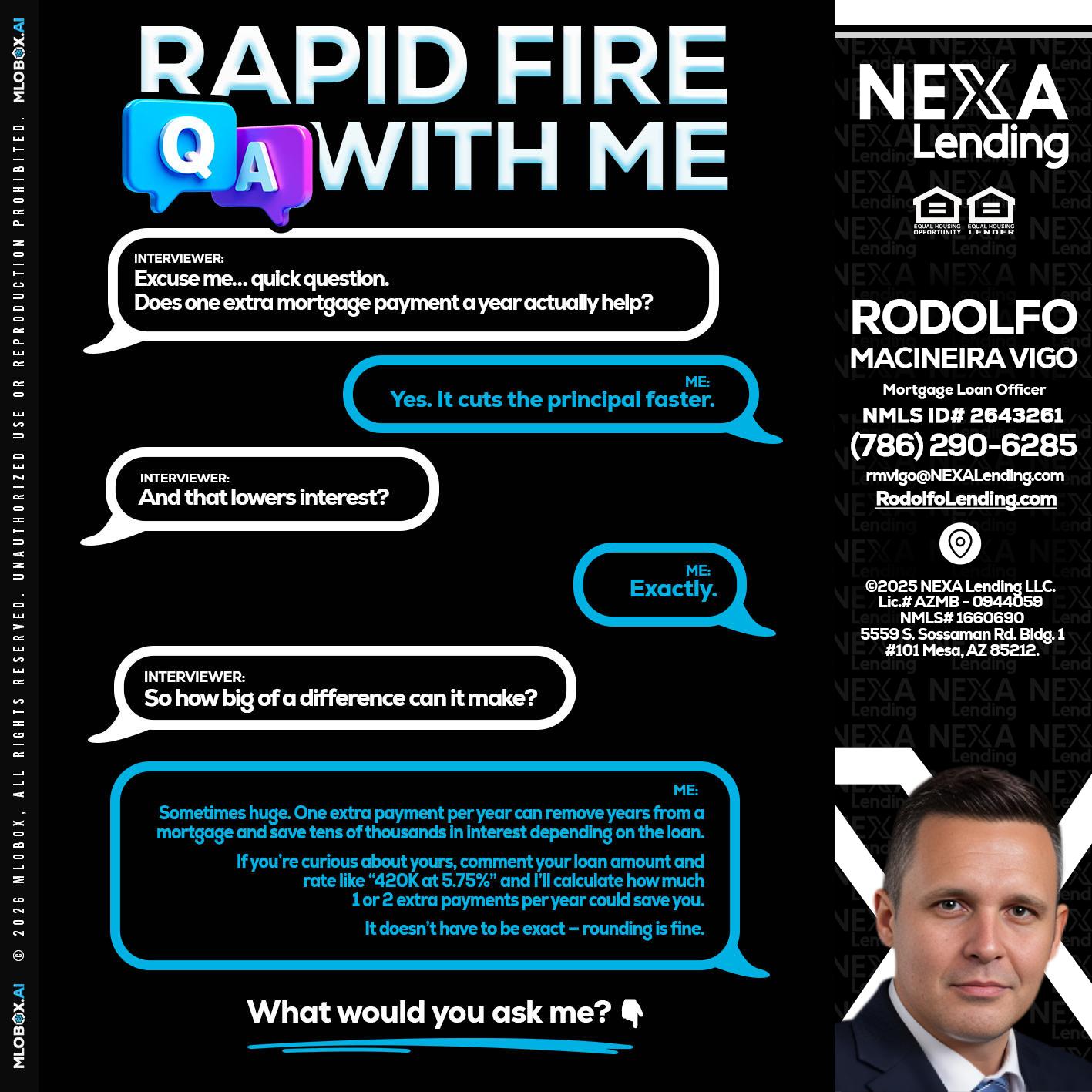 RAPID Q&A - Rodolfo Macineira Vigo -Mortgage Loan Officer