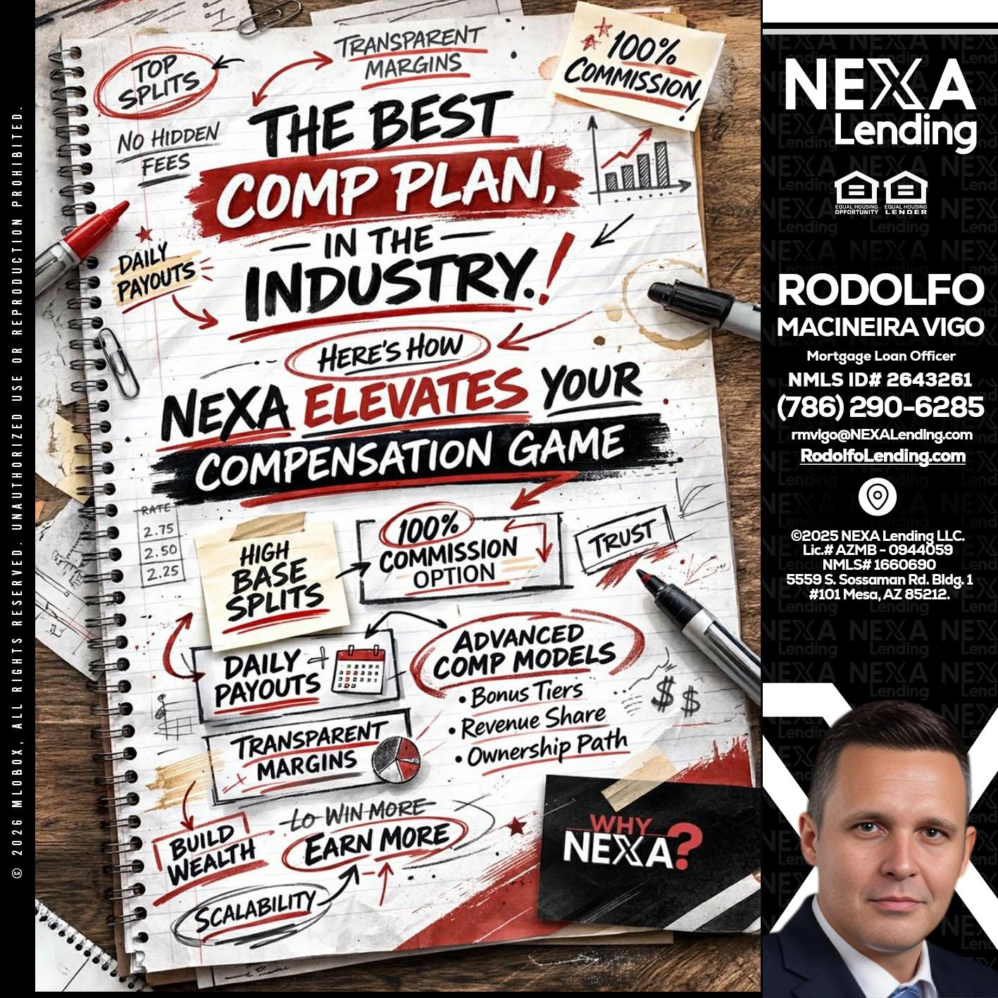 THE BEST COMP - Rodolfo Macineira Vigo -Mortgage Loan Officer