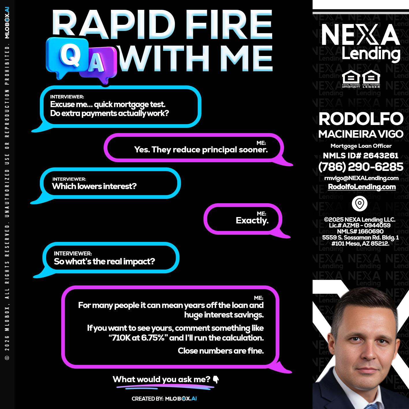 RAPID QA - Rodolfo Macineira Vigo -Mortgage Loan Officer