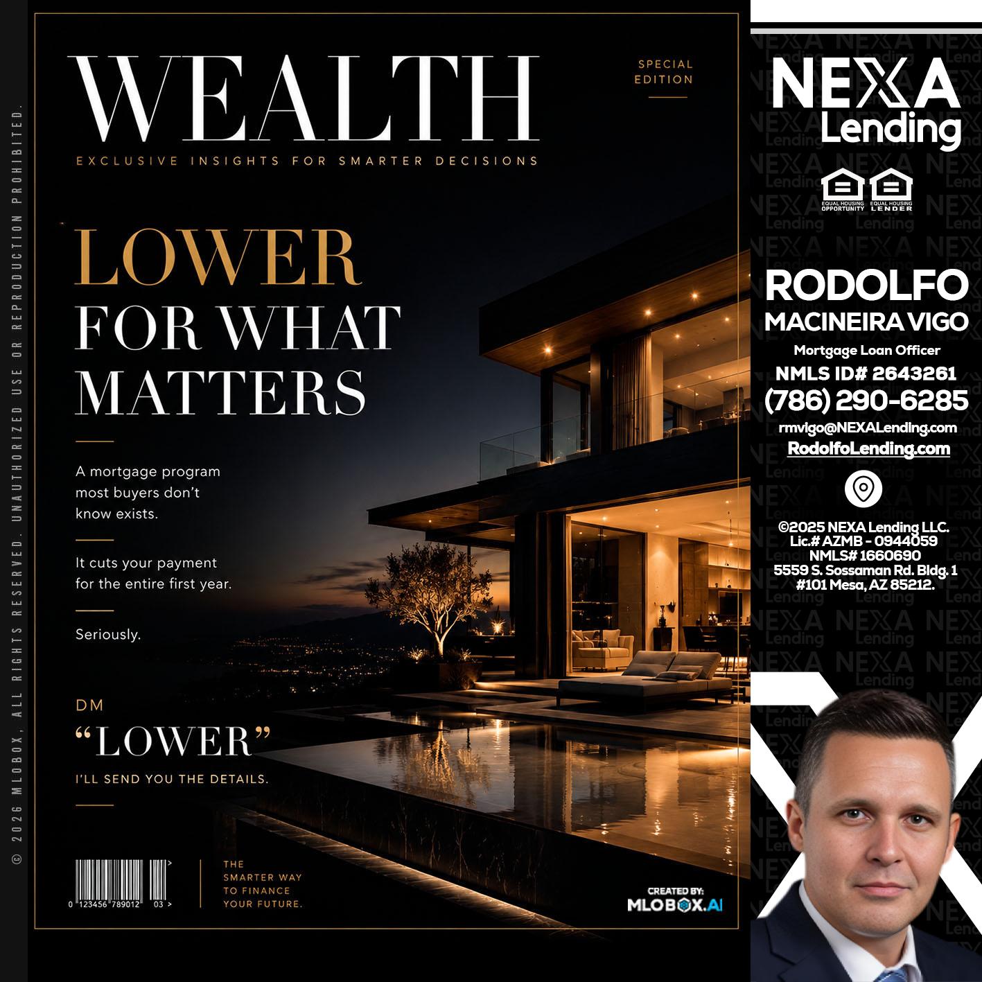 WEALTH - Rodolfo Macineira Vigo -Mortgage Loan Officer